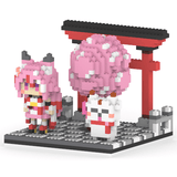 稲守サクヤ + 咲拝狐 + ステージセット - ミタクルブロック公式オンラインストア