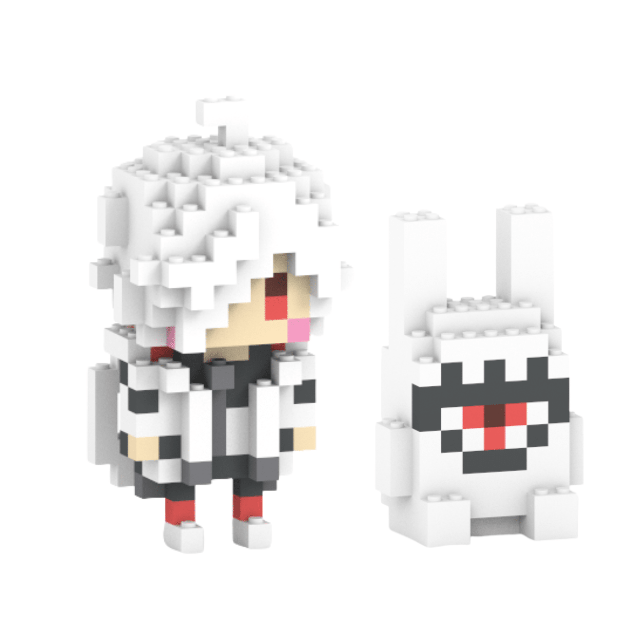 【新規ボイス特典付き】再販 白夜零兎+ミニキャラセット - ミタクルブロック公式オンラインストア