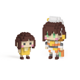 かしこまりミニキャラ付き2種セット