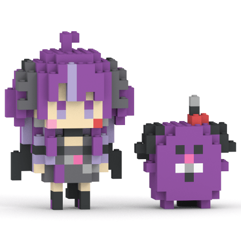 濡羽しゅあ + ミニキャラセット - ミタクルブロック公式オンラインストア