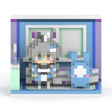 【ミニボイス特典+ポストカード直筆サイン+お名前入り直筆サイン色紙付き】君乃あるじ + ごはん + ステージセット