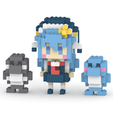 いるかアイス(ルッカちゃん)+ミニいるか+ミニおるかセット - ミタクルブロック公式オンラインストア