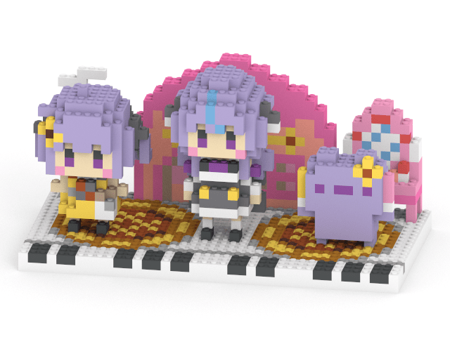 乙夏れい + れいかちゃん + ミニキャラ + ステージセット - ミタクルブロック公式オンラインストア