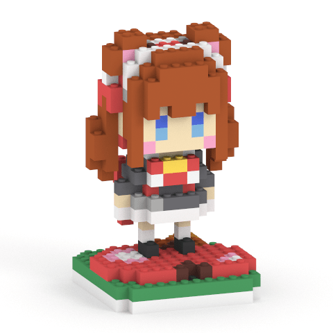 どっとライブ 花京院ちえり ミタクルブロックフィギュア - ミタクルブロック公式オンラインストア