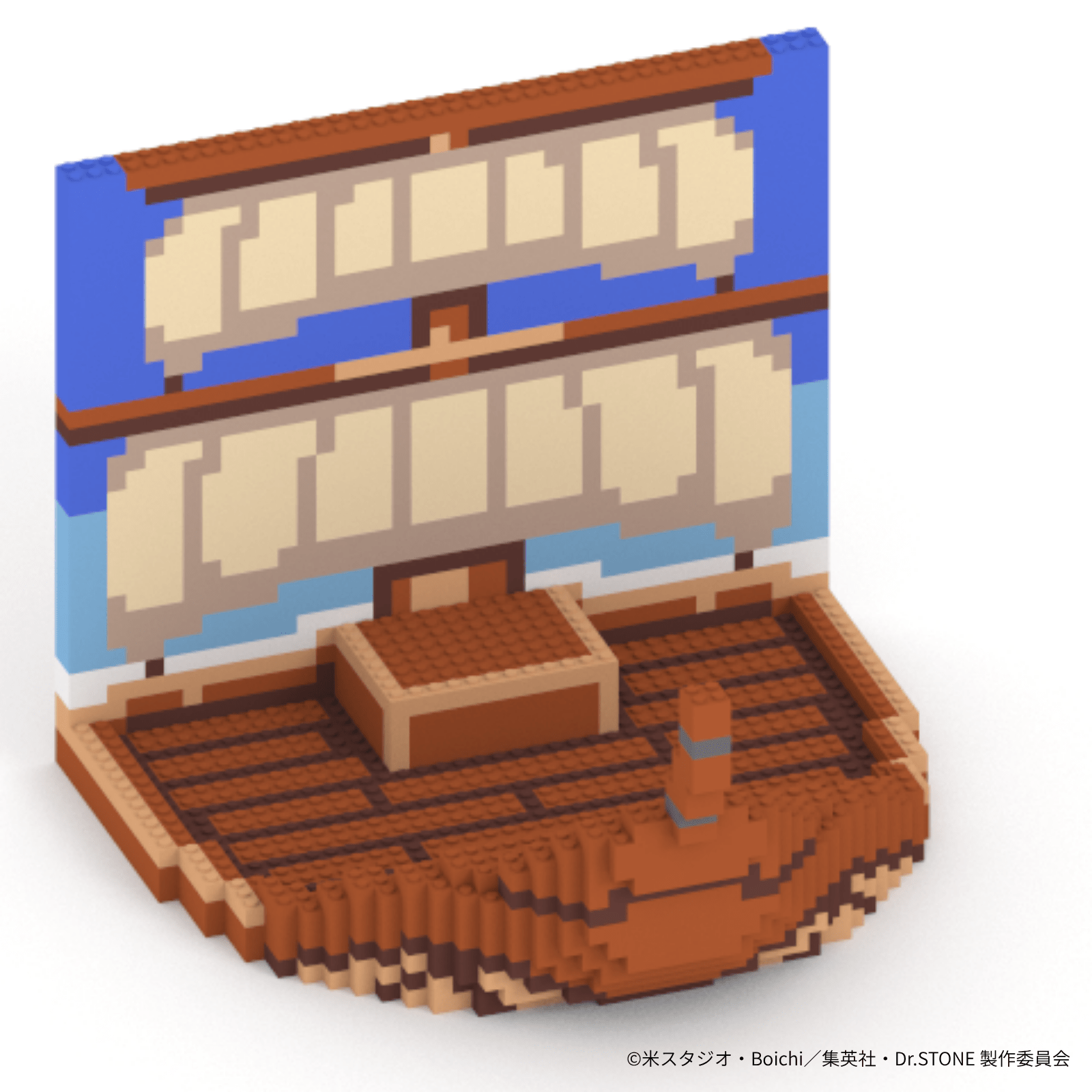 Dr.STONE ペルセウス号ステージセット ミタクルブロックコラボフィギュア - ミタクルブロック公式オンラインストア