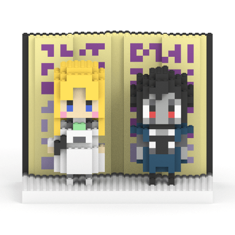 金色のガッシュ ブラゴ&シェリー ミタクルブロックコラボフィギュア - ミタクルブロック公式オンラインストア