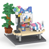 馬車道はげみ+ミニキャラ+ステージ ミタクルブロックコラボフィギュア