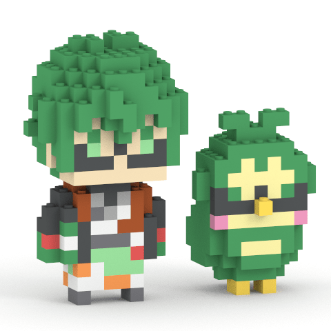 ボイス特典付き ミタクルブロック 小日向りゅーじ ミニキャラセット - ミタクルブロック公式オンラインストア