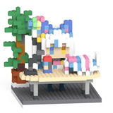 馬車道はげみ+ミニキャラ+ステージ ミタクルブロックコラボフィギュア