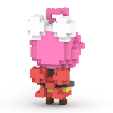 【先着20名様限定の特典付き】真園あきら ミタクルブロックコラボフィギュア