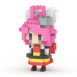 【先着20名様限定の特典付き】真園あきら ミタクルブロックコラボフィギュア