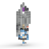 【ミニボイス特典付き】君乃あるじ ミタクルブロックコラボフィギュア