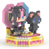 【ボイス&楽曲付き】黒桐アリア + 黒猫家 + ステージセット