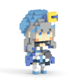【直筆サイン入りミニ色紙付き】水月りうむ ミタクルブロックコラボフィギュア - ミタクルブロック公式オンラインストア