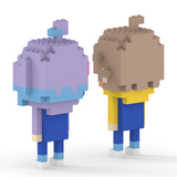 ぱちしゅうのげーむ屋さん ぱちしゅう&しえるセット ミタクルブロックコラボフィギュア - ミタクルブロック公式オンラインストア
