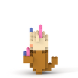 【ボイス特典付き】紫宮ららこ ららっこ ミタクルブロックコラボフィギュア
