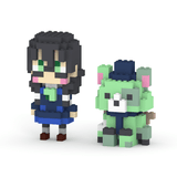 小樽潮風高校Project 花隈千冬 +ラークパッチ ミタクルブロックコラボフィギュア - ミタクルブロック公式オンラインストア