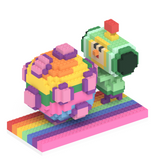 塊魂 王子と塊 ミタクルブロックコラボフィギュア