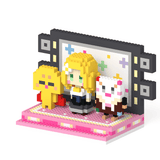 【お名前入り直筆サイン付き】東雲めぐ+たくあんマン+とらんぴ+ステージセット - ミタクルブロック公式オンラインストア
