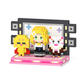 【お名前入り直筆サイン付き】東雲めぐ+たくあんマン+とらんぴ+ステージセット - ミタクルブロック公式オンラインストア