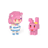 真白ぽん+ぴんちうさぎ 2種セット - ミタクルブロック公式オンラインストア