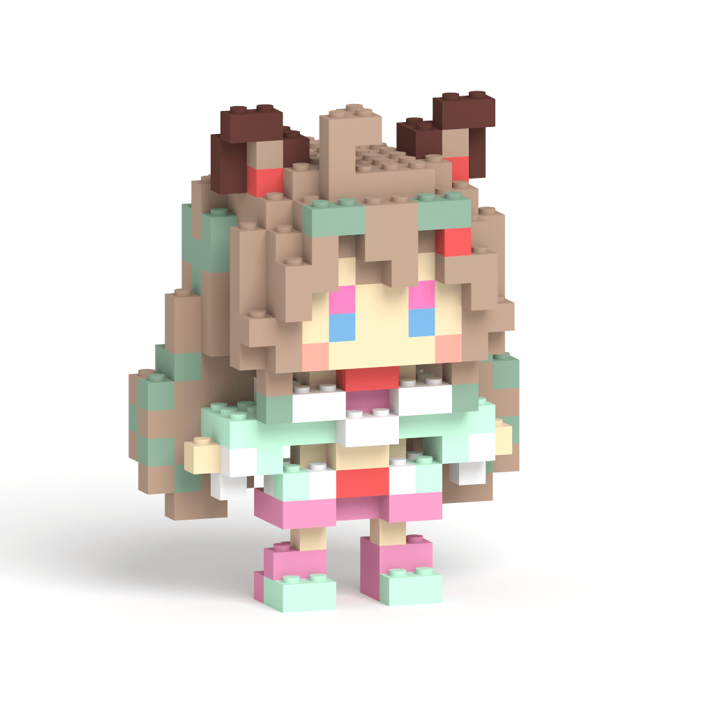 【オリジナル動画特典付き】わちゃ部 まきぴ ミタクルブロックコラボフィギュア - ミタクルブロック公式オンラインストア