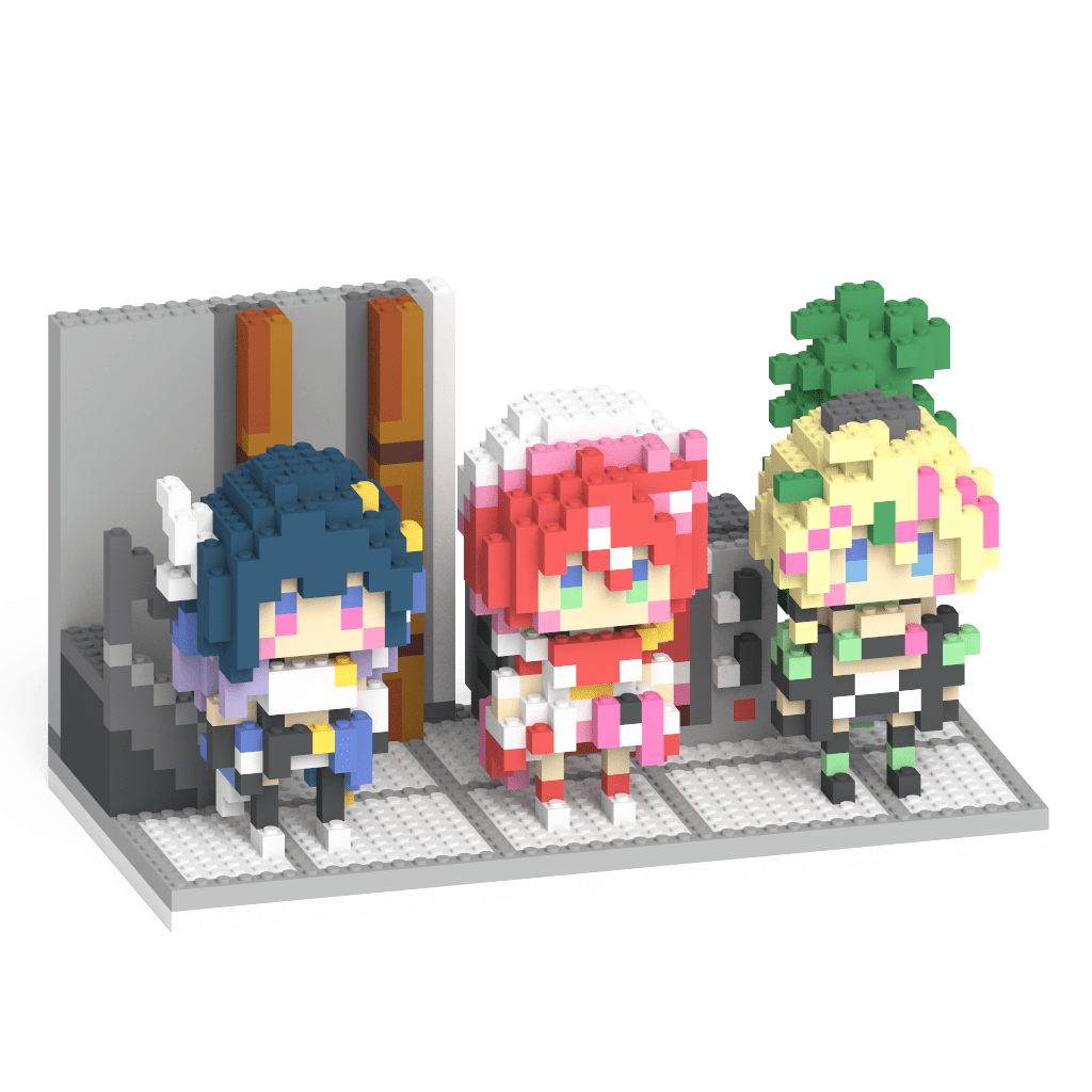 【再販】上水流 宇宙+灯里 愛夏+レトラ+通常ステージセット - ミタクルブロック公式オンラインストア
