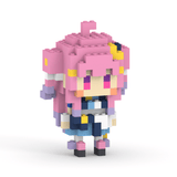 【直筆サイン入りチェキ風カード付き】つきみゆこ ミタクルブロックコラボフィギュア - ミタクルブロック公式オンラインストア