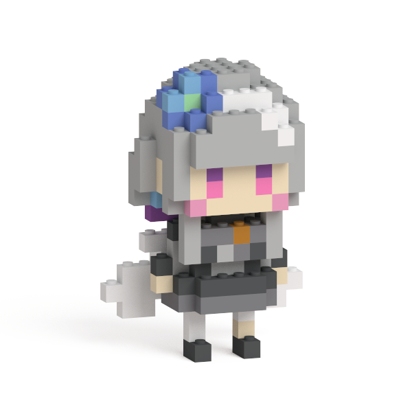 【再販】稀羽すう ミタクルブロックコラボフィギュア