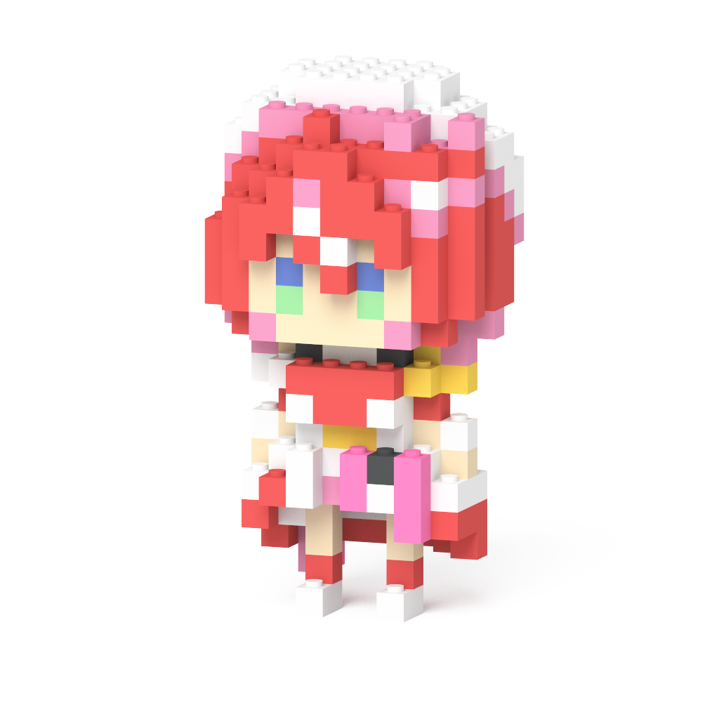 【再販】灯里 愛夏 ミタクルブロックコラボフィギュア
