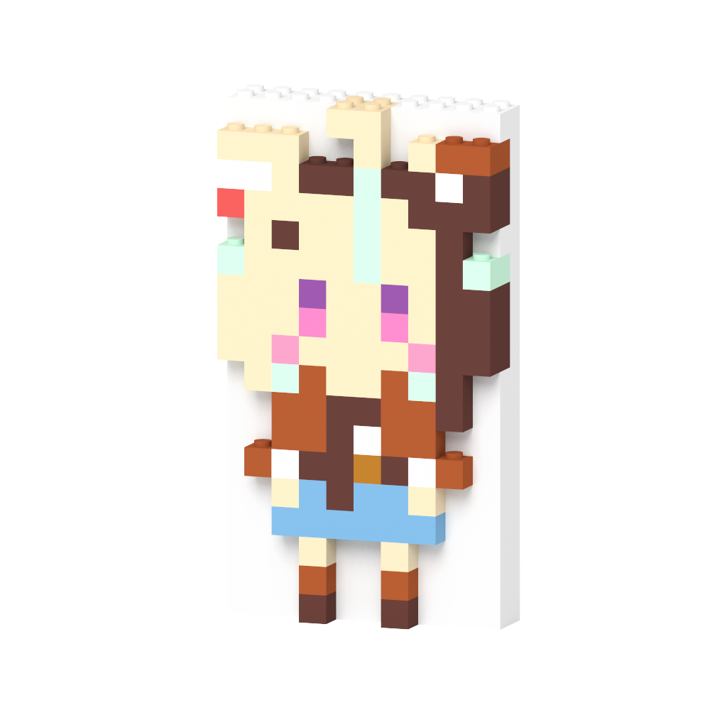 甘狼このみ  2Dプレート