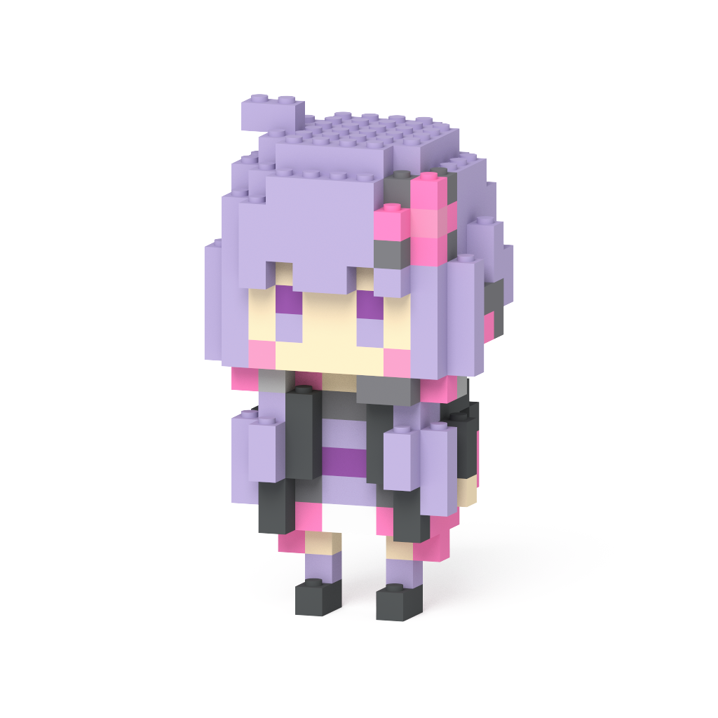 【再販】結月ゆかり ミタクルブロックコラボフィギュア