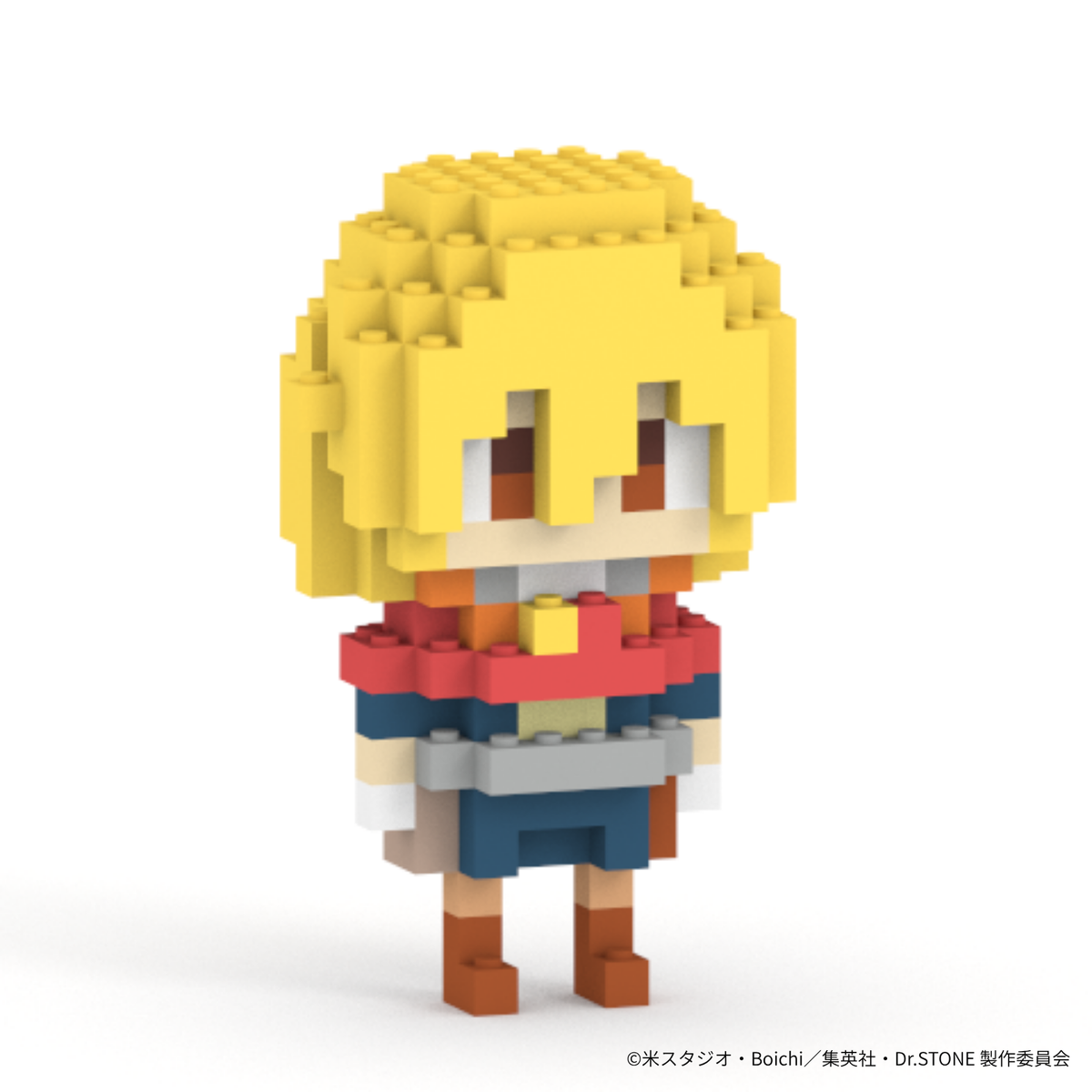 【店舗受取専用】Dr.STONE 七海龍水 宇宙船内服ver. ミタクルブロックコラボフィギュア