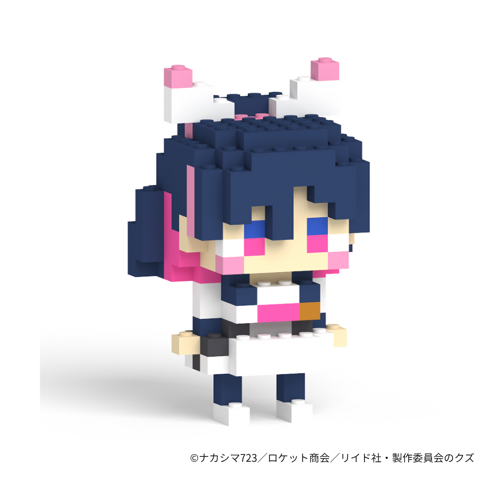 勇者のクズ 城ヶ峰亜希 ミタクルブロックコラボフィギュア