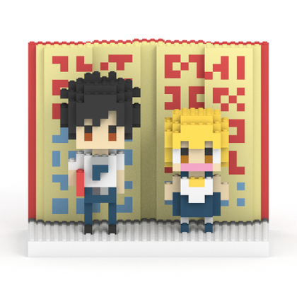 金色のガッシュ ガッシュ・ベル＆高嶺清麿 ミタクルブロックコラボフィギュア