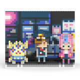 META TAXI キャラ3体 ＋ ステージセット ミタクルブロックコラボフィギュア