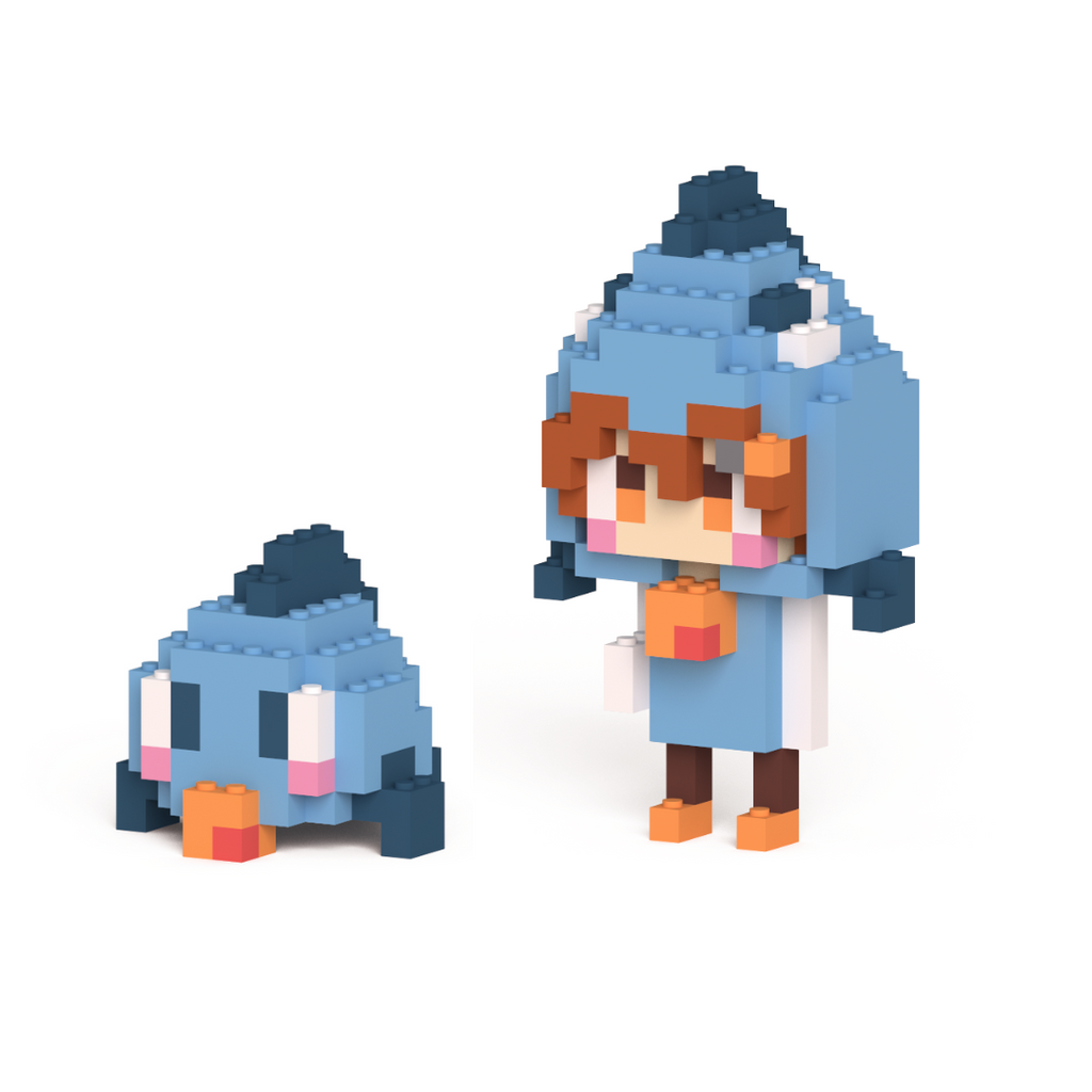 さぁーもん＋しゃけぱー君 2種セット – ミタクルブロック