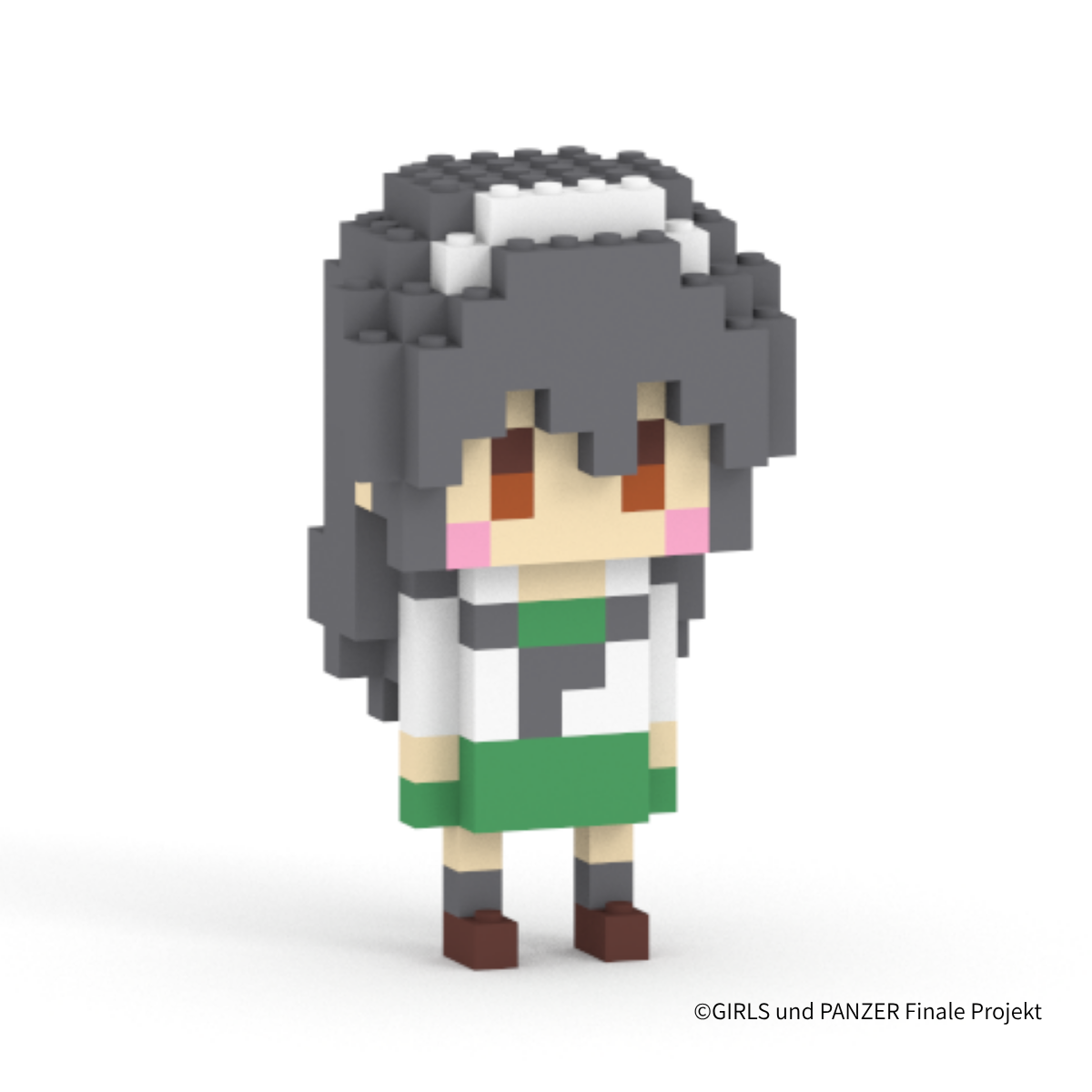 【店頭受取専用】ガールズ&パンツァー 最終章 冷泉麻子 ミタクルブロックコラボフィギュア