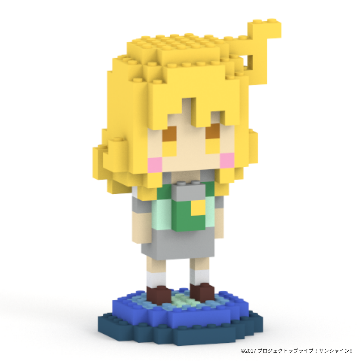 ラブライブ!サンシャイン!! 小原鞠莉 ミタクルブロックコラボフィギュア