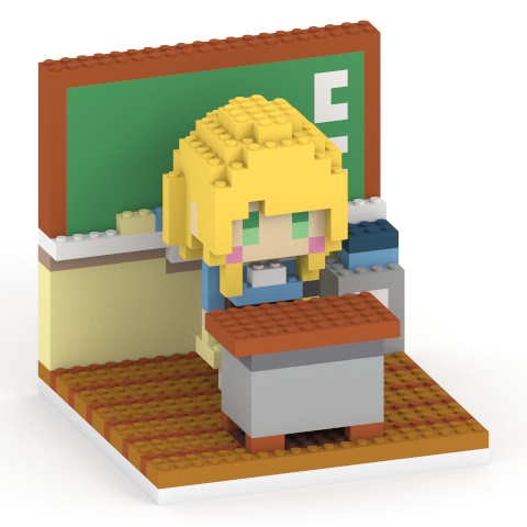 クレア先生 + ステージセット