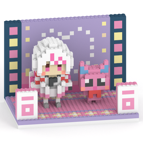 【先着20名限定！ミニ色紙付き】323（みすみ）+ みすねこ + ステージセット