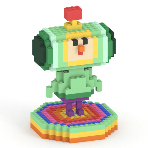 塊魂 王子 ミタクルブロックコラボフィギュア