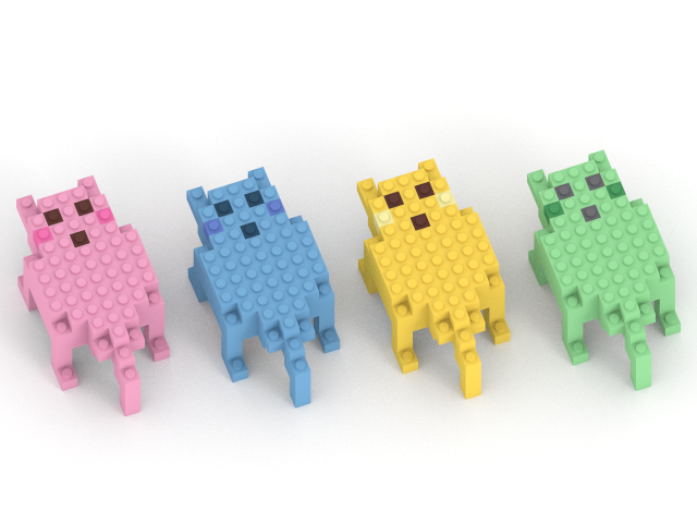 花冷え。 4種セット ミタクルブロック 紫闇ヘル + ステージセット – ミタクルブロック