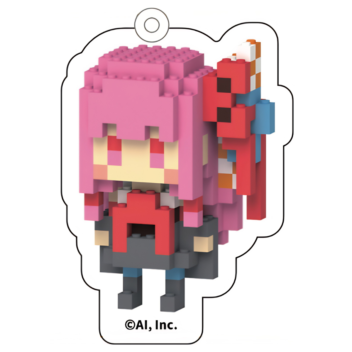琴葉 茜　ボクセルアクリルキーホルダー（数量限定）