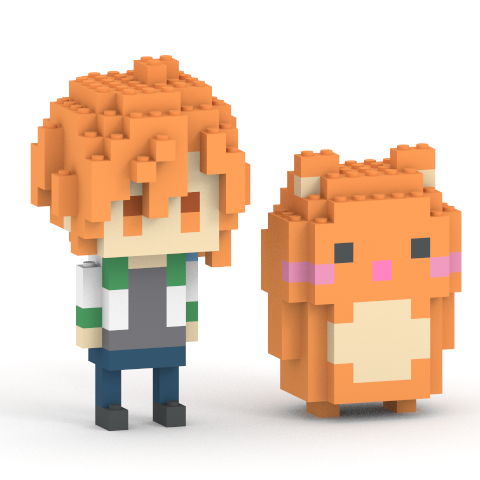 【ボイス特典付き】ミタクルブロック 星乃歌カズ + ミニキャラセット