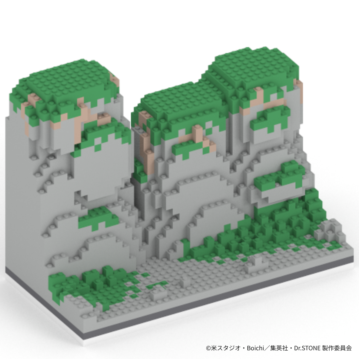【店舗受取専用】Dr.STONE 石神村ステージ ミタクルブロックコラボフィギュア