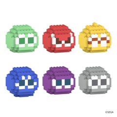 ぷよぷよ ぷよ(6種セット) ミタクルブロックコラボフィギュア