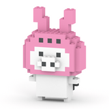 被り物ぶたさん(うさぎ) ミタクルブロックコラボフィギュア