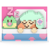キャンディーカリエス アメ場面プレート ミタクルブロックコラボフィギュア
