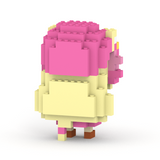 【直筆サインブロマイド＆限定動画付き】結月ちい ミタクルブロックコラボフィギュア